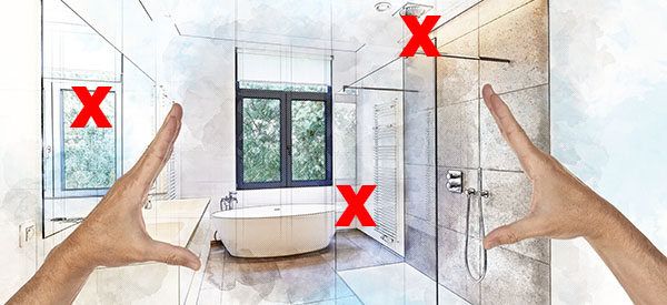 Bathroom mistakes must be avoided at all costs because they can double your costs and stress you out for years to come.