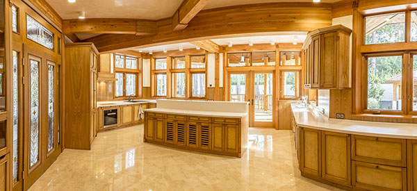 Wood in the kitchen gives homeowners a design that is timeless and nature-inspired.