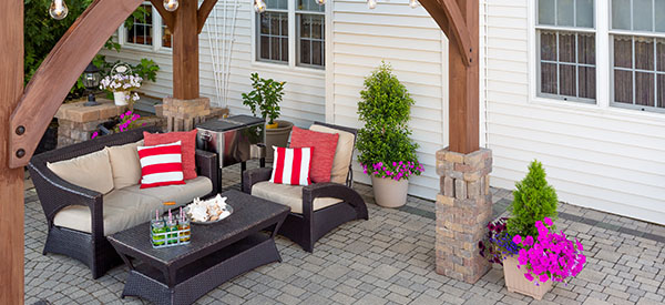 You can choose to use your patio for dining, entertaining, or as a backyard destination.