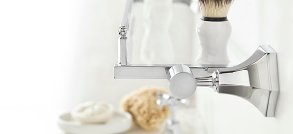 A shaving station inside the shower for more convenience is something that can make your bathroom truly stand out.