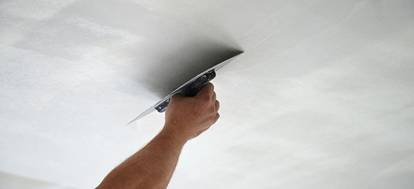 Popcorn ceiling removal is a specialty of professional painting contractors.