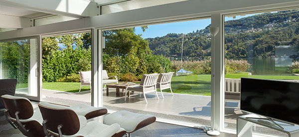 Sliding patio doors can have security features to give you protection from burglars and intruders so you can enjoy the beautiful outdoor scenery with peace of mind.