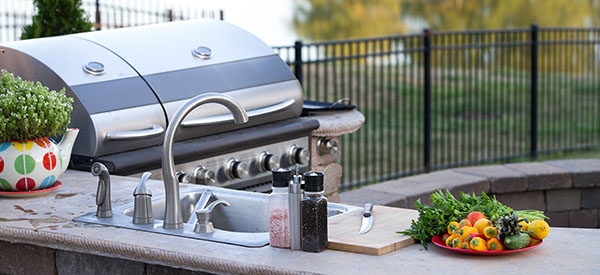 Enjoy cooking and dining in your own patio all-year round.