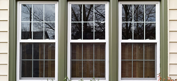 Double-hung windows complement any type of home and provide improved ventilation.
