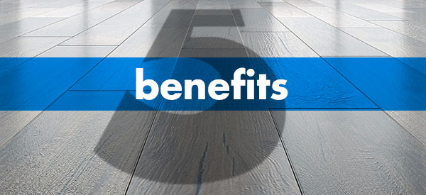 Beautiful floors improve your home’s aesthetics and its overall market value with these 5 important benefits.