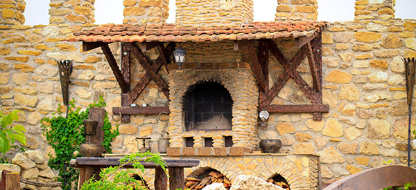 Cook and dine alfresco with an outdoor kitchen.