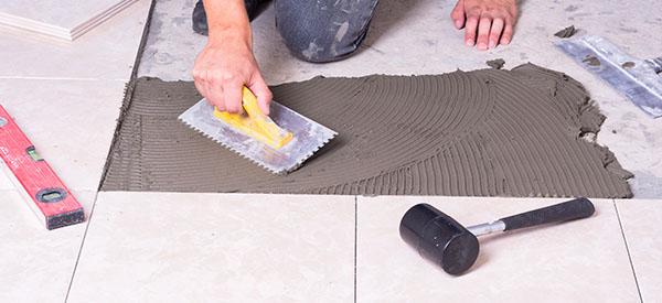 Tile floors sustain cracks, stains, and other signs of damage that would necessitate its replacement