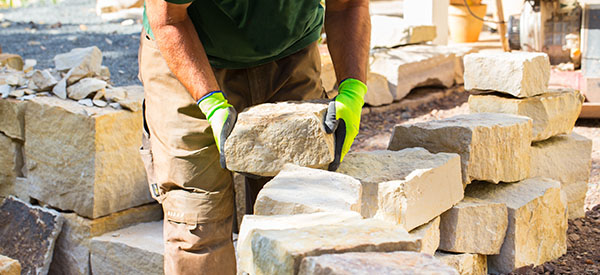 Natural stones can be incorporated in your landscaping design for a more sophisticated and unique look.