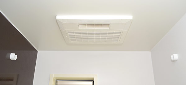 A bathroom vent fan will improve air flow in the bathroom and prevent mold and mildew problems