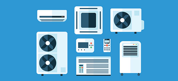 There are various types of air conditioners to choose from for best cooling efficiency.