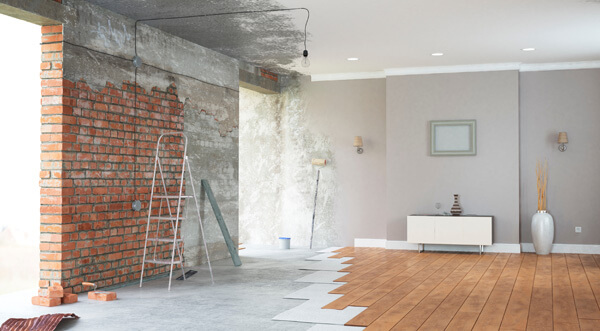 Add value to your home with interior renovations.