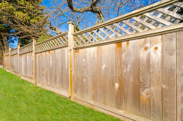 Build a privacy fence for your residential property.