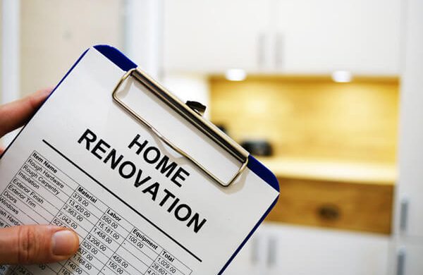 Home renovation budget and financing.