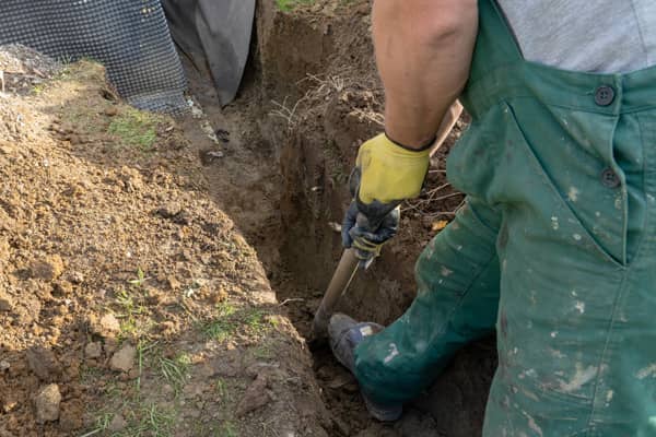 Install a French drain to protect your home’s foundation.