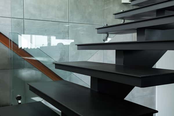 Modern and sleek staircases.