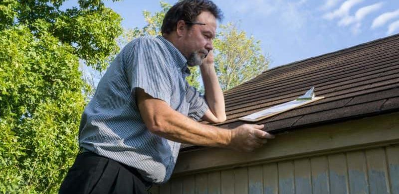 Roof inspection for hail or other damage