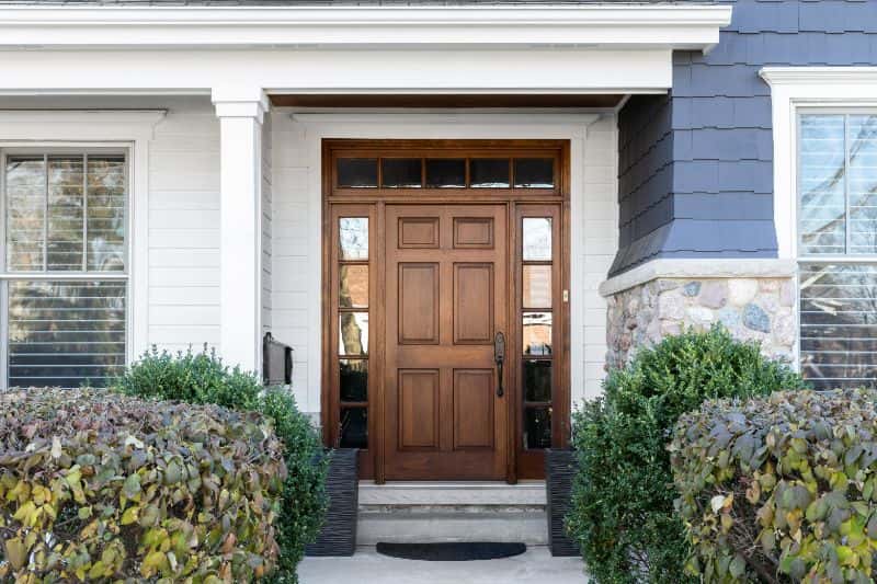 Types and prices of front doors.