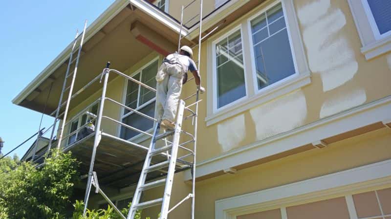 Cost to paint the home exterior