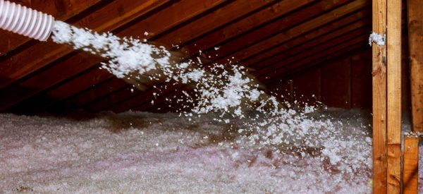 Attic-insulation-to-stop-heat-loss-in-the-home